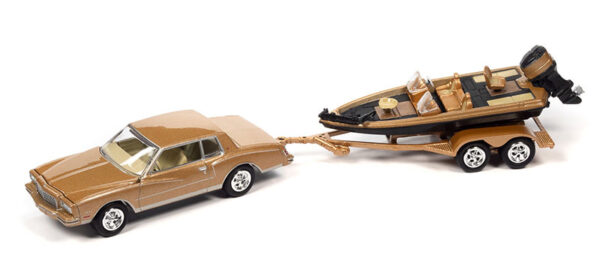 jlsp317 b - 1980 Chevrolet Monte Carlo with Bass Boat in Light Camel Poly
