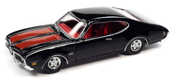 rcsp026 - 1969 Oldsmobile 442 in Black and Red