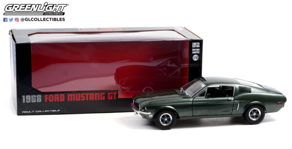 13615 1968 ford mustang gt fastback highland green pkg b2b - 1968 Ford Mustang GT Fastback - Highland Green