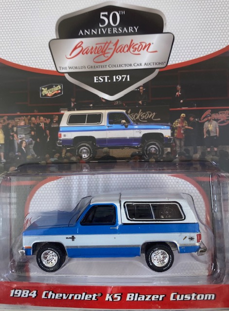 37270d - 1984 Chevrolet K5 Blazer Custom (Lot #534) in Blue and White