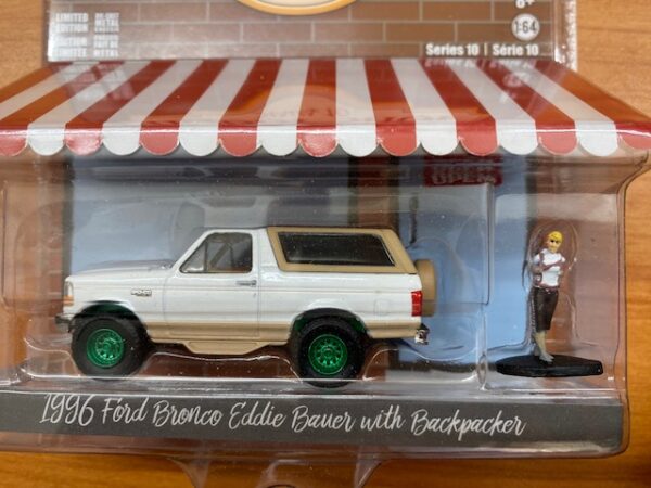img 7656 1 - 1996 FORD BRONCO EDDIE BAUER EDITION WITH BACKPACKER - GREEN MACHINE