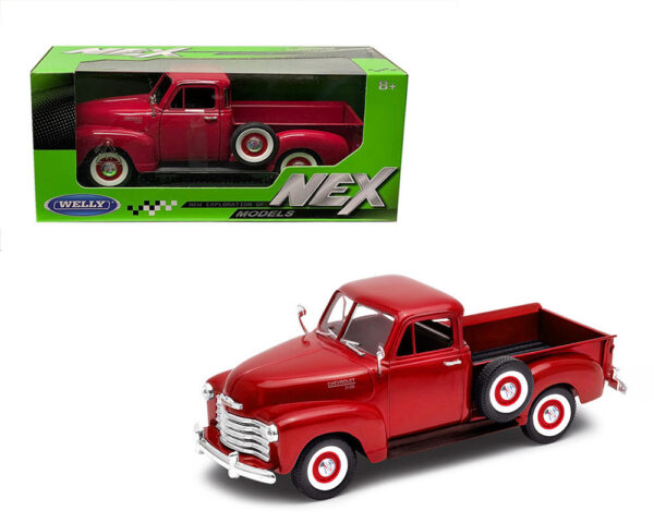 22087w mj rd 3 - 1953 Chevrolet 3100 Pickup Pro-stock Rim (Red) – Mijo Exclusives