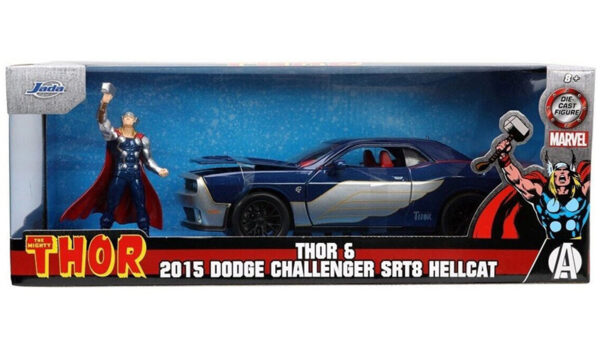 32186f - Thor - 2015 Dodge Challenger HC with Diecast Figure