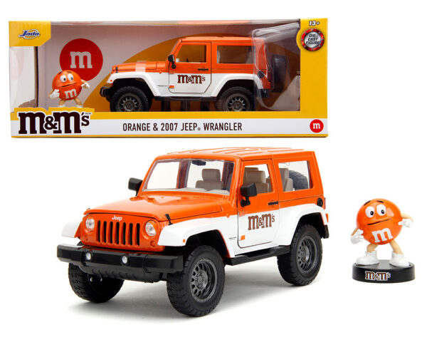 34401 - 2007 Jeep Wrangler & Orange M&M – M&M – Hollywood Rides