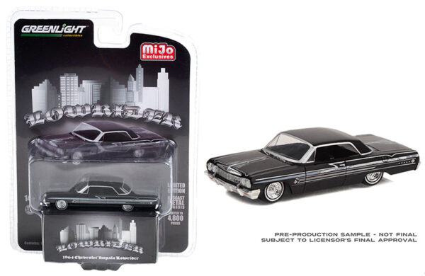 51462 - 1964 Chevrolet Impala SS Lowrider in Black - MiJo Exclusives