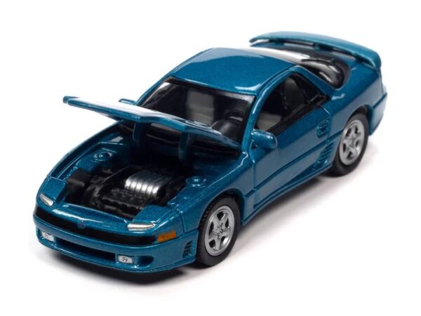 awsp122a - 1991 MITSUBISHI 3000GT VR-4 IN JAMAICAN BLUE POLY - NEW CASTING
