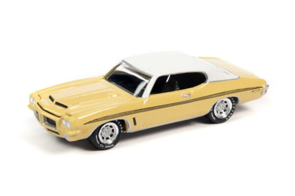 jlmc024a 4 jl 1972 pontiac gto diecast toy car 1 00737 - 1972 Pontiac GTO, Monarch Yellow