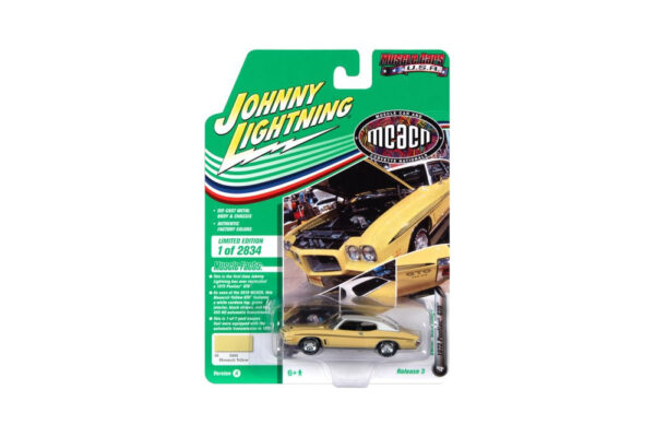 jlmc024a 4 jl 1972 pontiac gto diecast toy car 3 93250 - 1972 Pontiac GTO, Monarch Yellow
