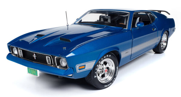 1323 - 1973 Ford Mustang Mach I in Blue Glow