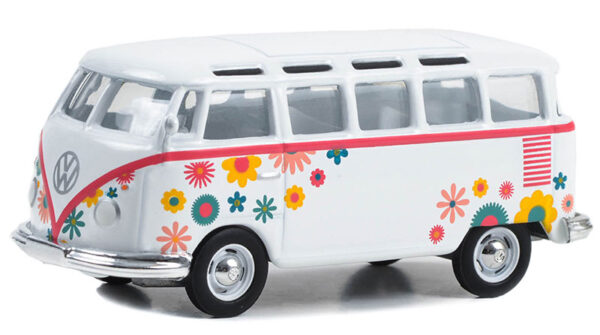 36080b - Flower Power - 1964 Volkswagen Type 2 (T1) Samba Bus
