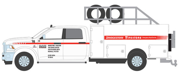46130d - Firestone and Bridgestone Emergency Road Service - 2018 Ram 3500 Dually Tire Service Truck