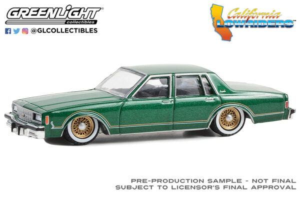 63050 f - 1985 Chevrolet Impala in Bright Green Metallic