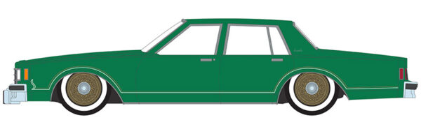 63050f - 1985 Chevrolet Impala in Bright Green Metallic