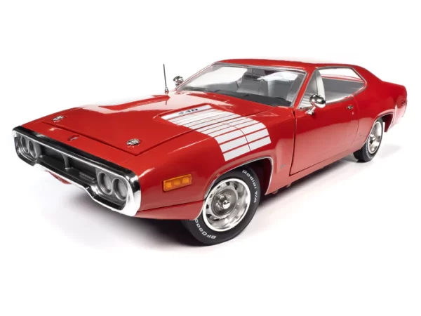 amm1299 1 - 1972 PLYMOUTH ROAD RUNNER GTX 1:18 SCALE DIECAST