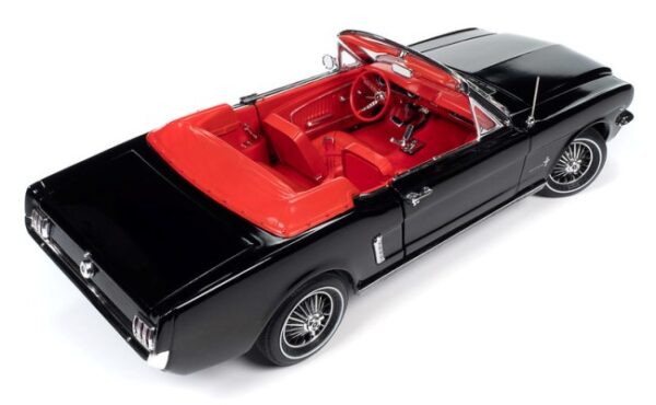 amm1312frt 02 - 1964 1/2 Ford Mustang Convertible in Raven Black