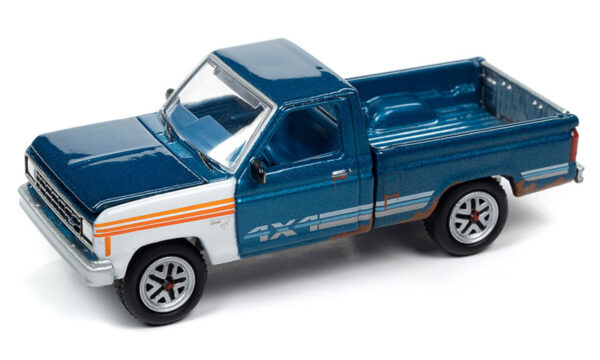 jlsp297 a - 1984 Ford Ranger in Medium Brite Blue with White Mismatched Panels- Project in Progress