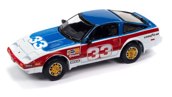 jlsp298 a - 1985 Nissan 300ZX in Red, White and Blue Race Graphics - Import Heat GT