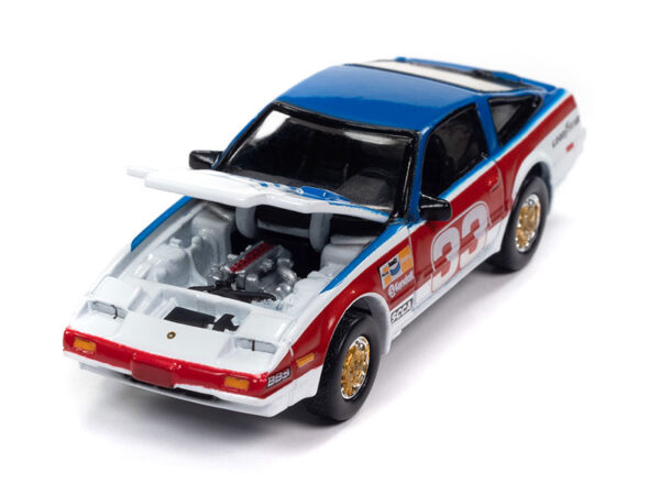 v1 jlsp298 a - 1985 Nissan 300ZX in Red, White and Blue Race Graphics - Import Heat GT