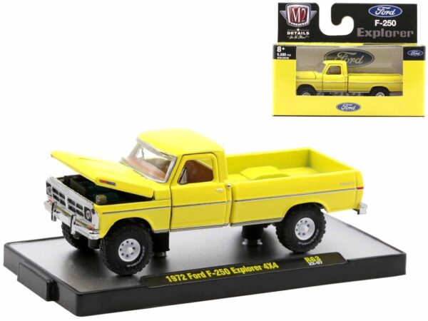 32600 63 a - 1972 Ford F-250 Explorer 4x4 (YELLOW)
