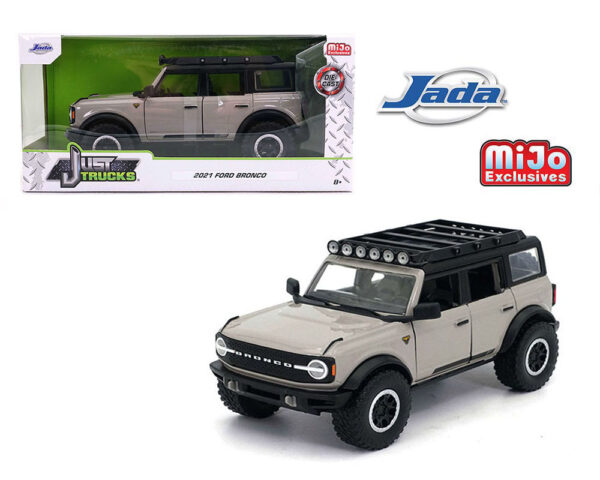 34288 - 2021 Ford Bronco Off Road 4×4 ( Grey ) – Just Trucks – MiJo Exclusives Limited Edition