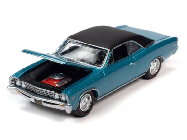 jlmc025a4 1 - 1967 CHEVROLET CHEVELLE SS (EMERALD TURQUOISE W/FLAT BLACK ROOF) - LIMITED TO 3508