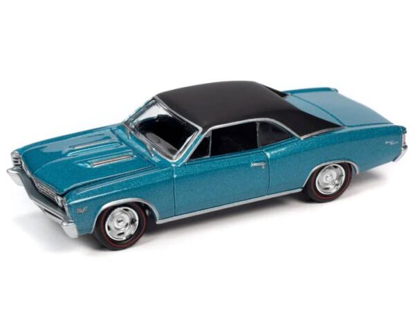 jlmc025a4 2 - 1967 CHEVROLET CHEVELLE SS (EMERALD TURQUOISE W/FLAT BLACK ROOF) - LIMITED TO 3508