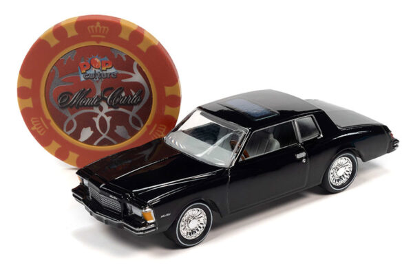 v2 jlsp330 - Trivial Pursuit 1979 Chevrolet Monte Carlo in Black - with Poker Chip