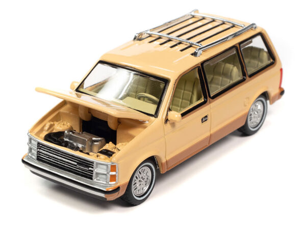 awsp129 b - 1985 Plymouth Voyager in Cream with Tan Lower Sides