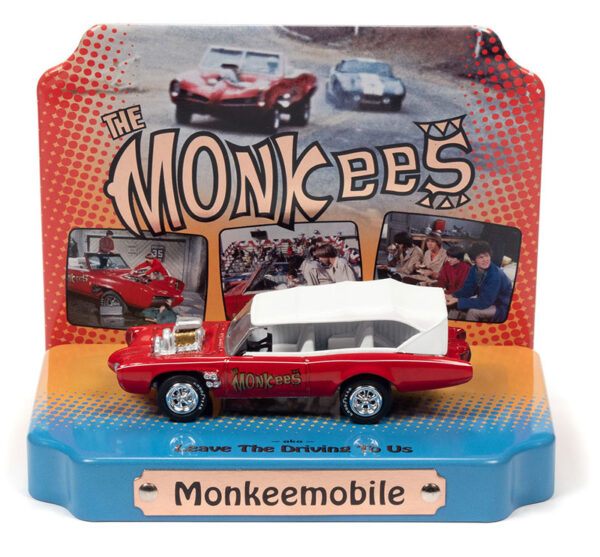 jlsp333 - The Monkees - Monkees Mobile with Tin display in Red and White