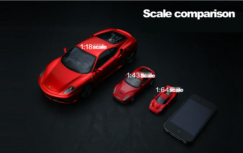 1:18 vs 1:24 Scale Diecast: What's The Difference?