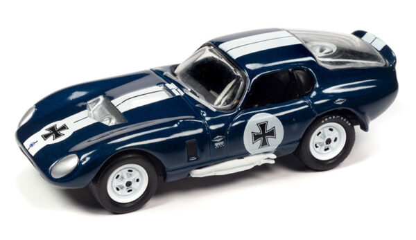 v1 jlsp334 - The Monkees - Shelby Daytona Cobra - The Klutzmobile with Tin display in Midnight Blue and White