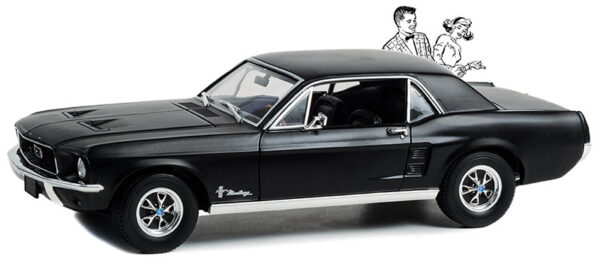 13661 1 - 1968 Ford Mustang Coupe in Stealth Black "The He Country Mustang" - Bill Goodro Ford, Denver, Colorado
