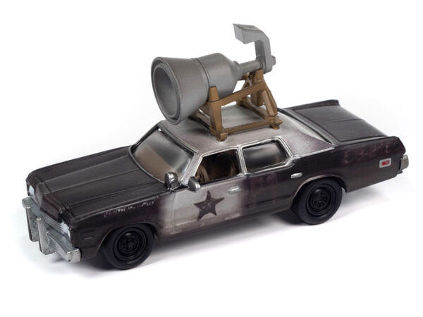 jlsp346 - Blues Brothers with Roof Speaker - 1974 Dodge Monaco in Black and White 