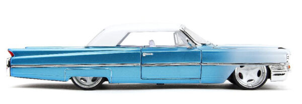 v3 34897 - 1963 Cadillac in Candy Blue Gradient with Base - Pink Slips