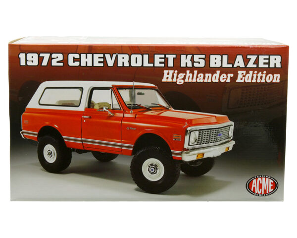a1807711 - 1972 Chevrolet K5 Blazer Highlander Edition – Red with White Top – Limited 1 of 690