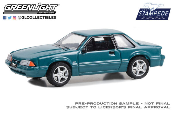 13340 c - 1992 Ford Mustang LX 5.0 in Deep Emerald Green 