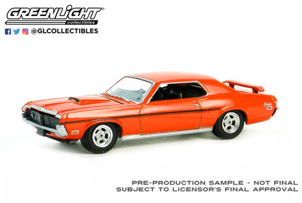 13350 a 1 - 1969 Mercury Cougar Eliminator in Competition Orange GL Muscle Series 28