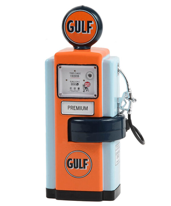 14140 a - 1948 Wayne 100-A Gas Pump Gulf Oil Premium