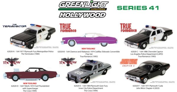 62020 - Los Angeles Police Department (LAPD) - 1986 Chevrolet Caprice - True Romance (1993) 