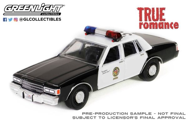 62020 c - Los Angeles Police Department (LAPD) - 1986 Chevrolet Caprice - True Romance (1993) 