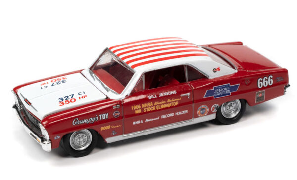 rc012 4 - 1966 Chevy® Nova™ SS™ in Red and White with Race Graphics - Bill "Grumpy" Jenkins